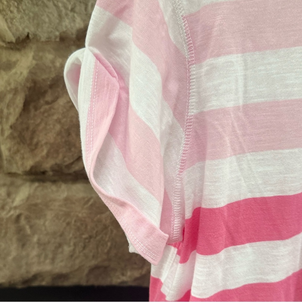 Women's a.n.a Pink Striped Top - Picture 3 of 5